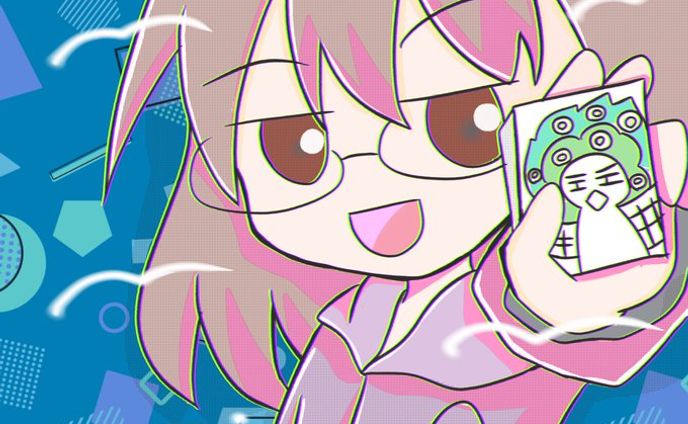 レトロポップなイラスト見本