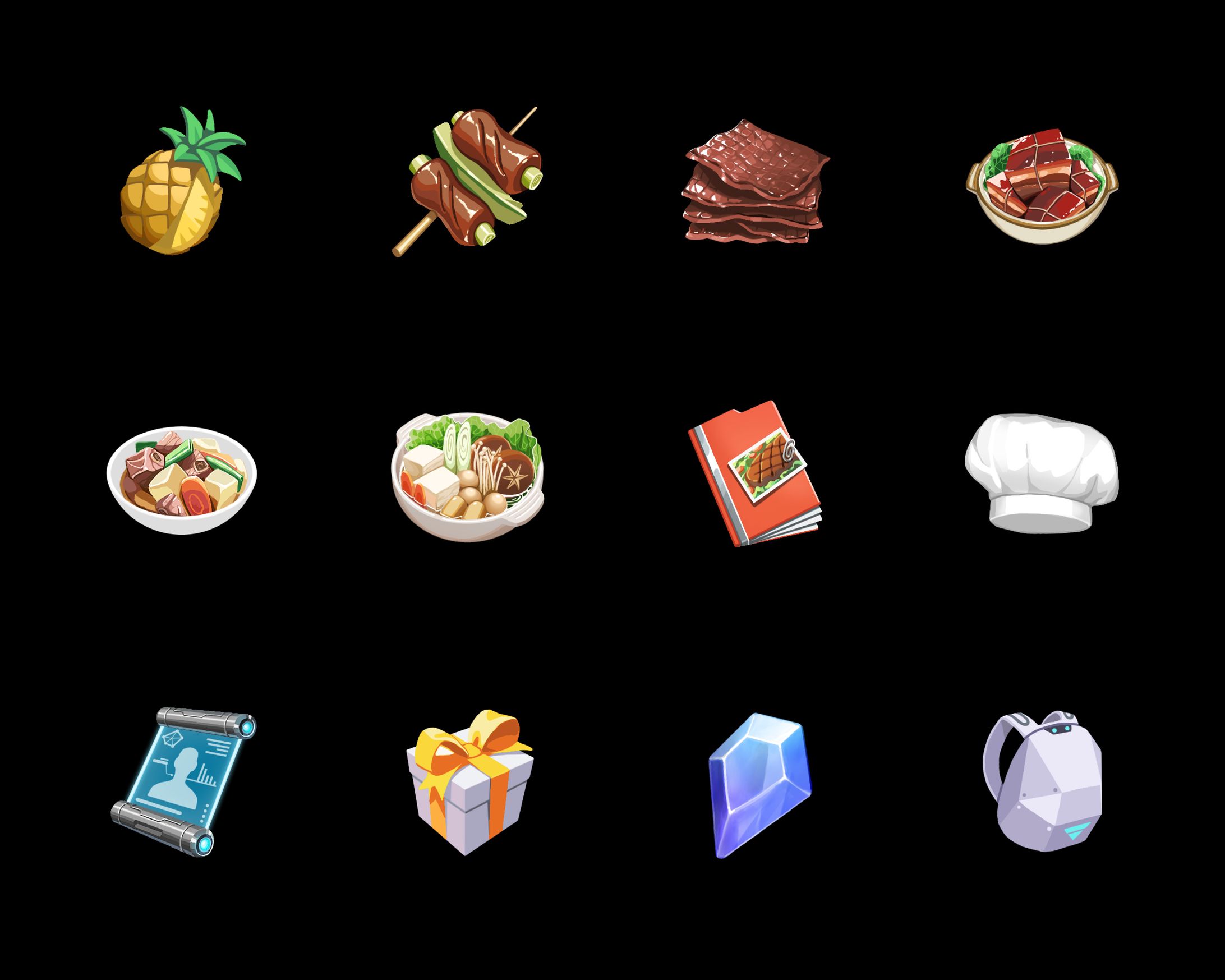Food War–Game Item Design-1