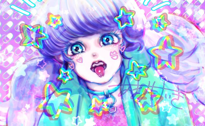 POP☆STAR☆GAL
#イラスト  #illstration #harajukugirl
