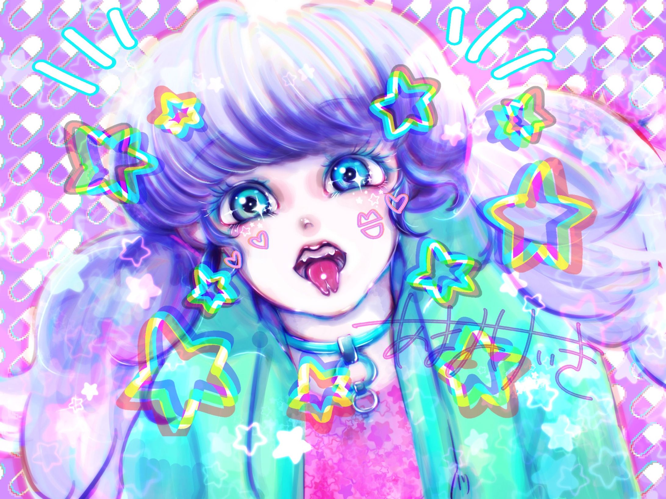 POP☆STAR☆GAL
#イラスト  #illstration #harajukugirl-1