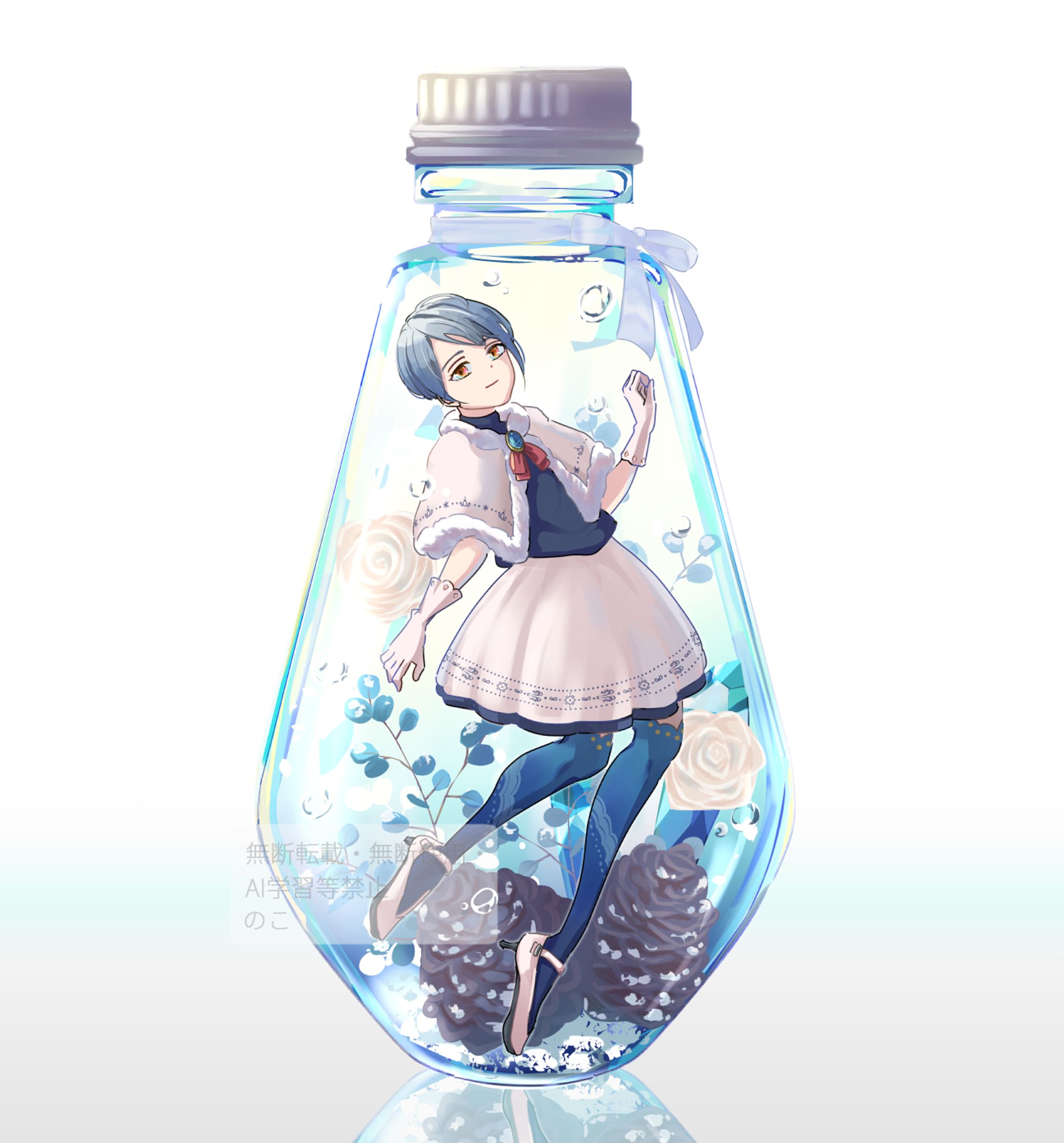 冬の女の子-1