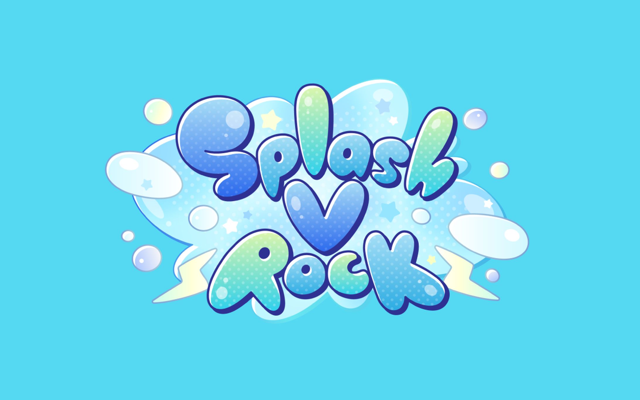 Splash V Rock｜タイトルロゴ-1