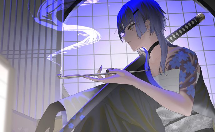 竜胆司さま　サムネイルイラスト