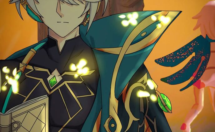#原神 #GenshinImpact #アルハイゼン #Alhaitham #digitalart #デジタルイラスト #ibispaintx #イラスト好きな人と繋がりたい