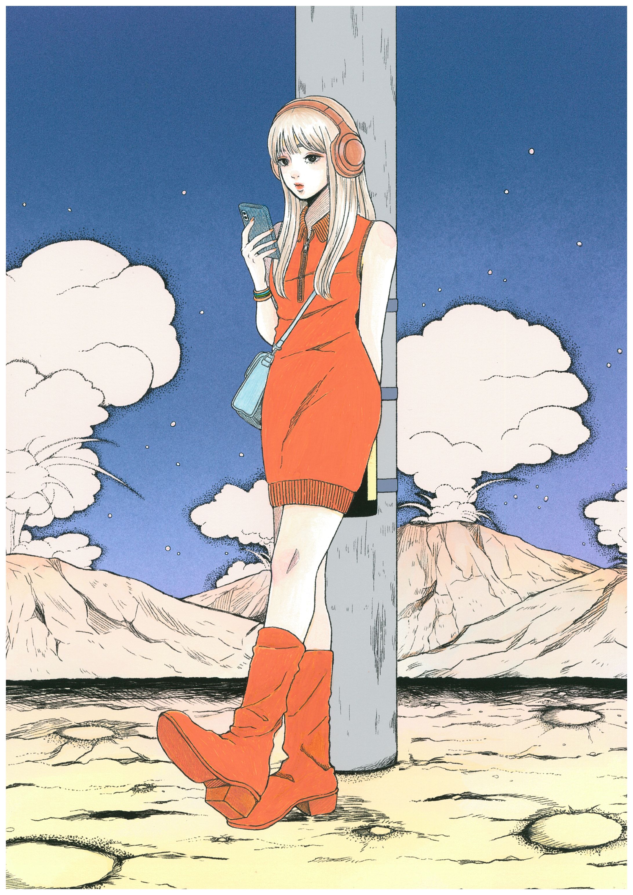 オリジナル「月のそばで待ってる」-1