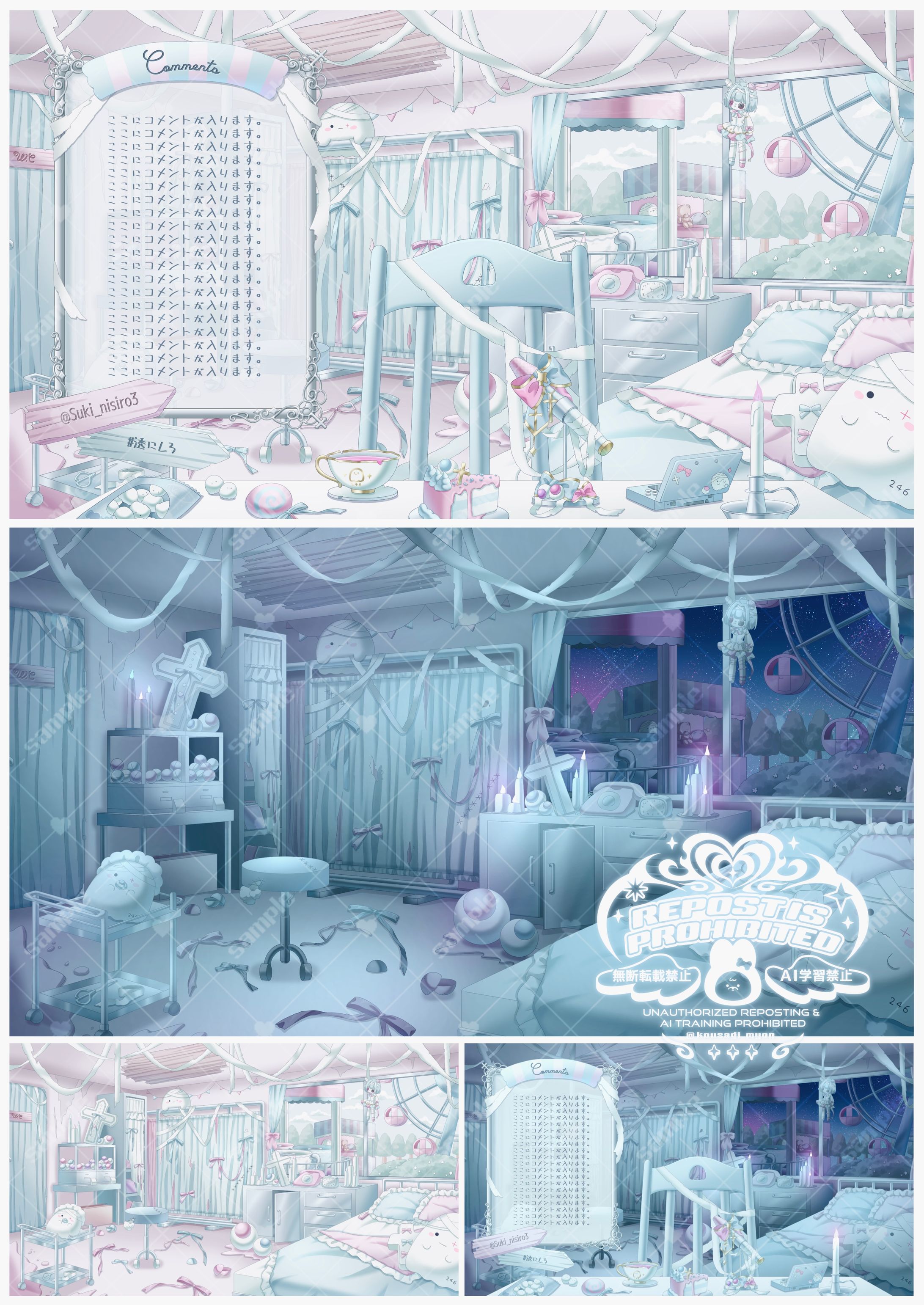 透にしろ様 配信部屋背景-1