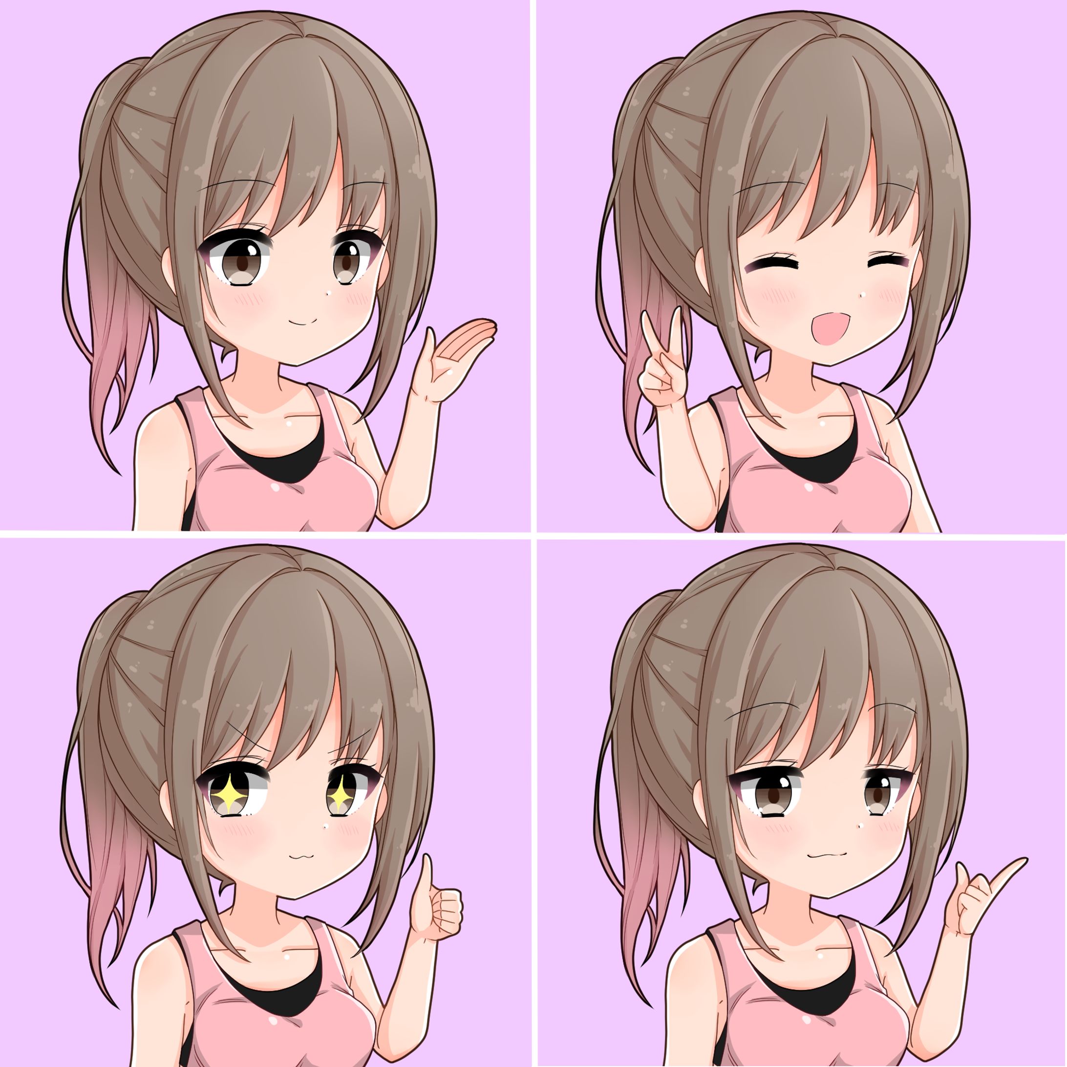 アニメデフォルメ系イラスト-1