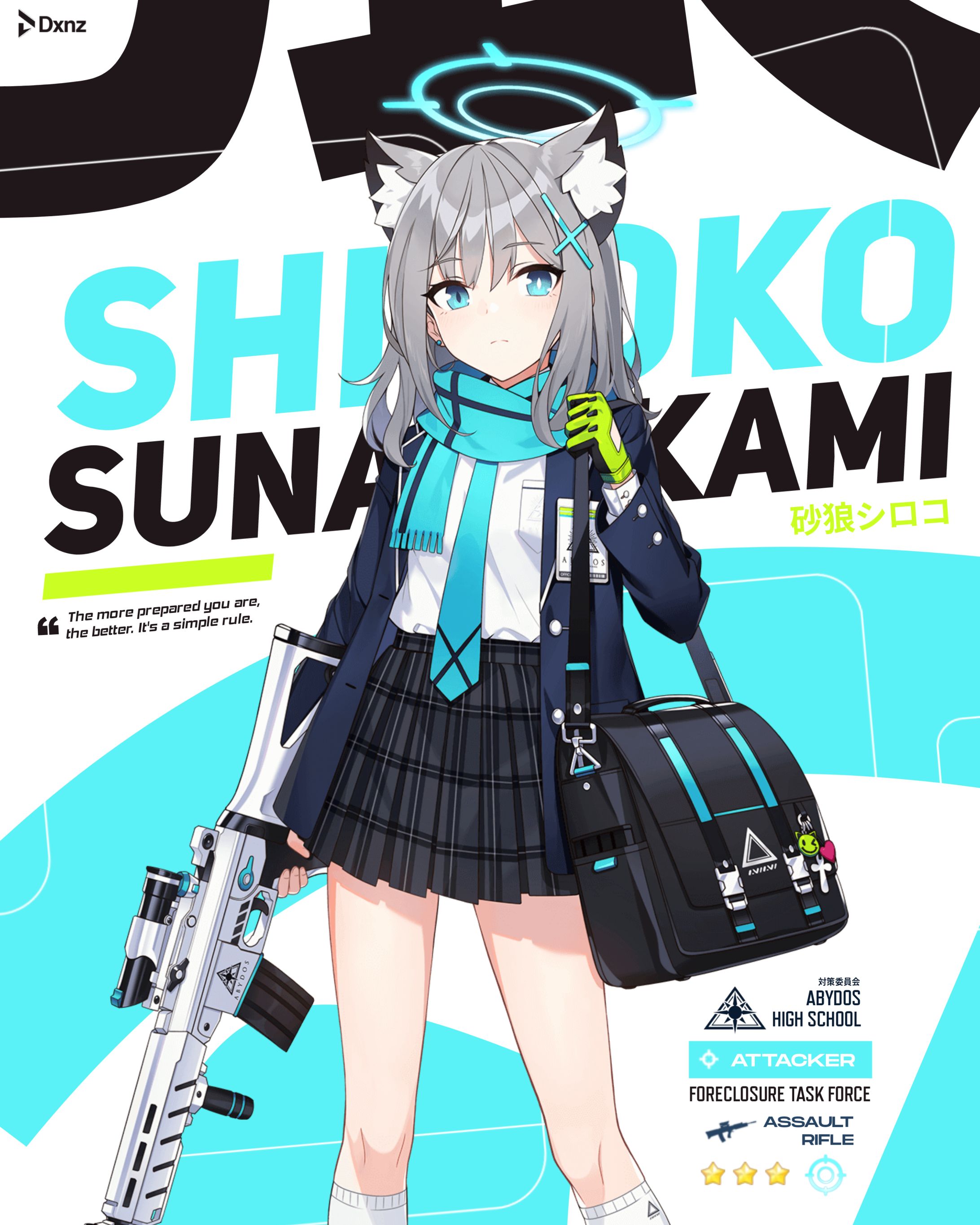 Sunaookami Shiroko-1