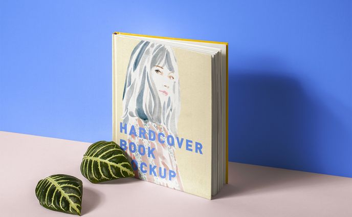 hardcover mockup