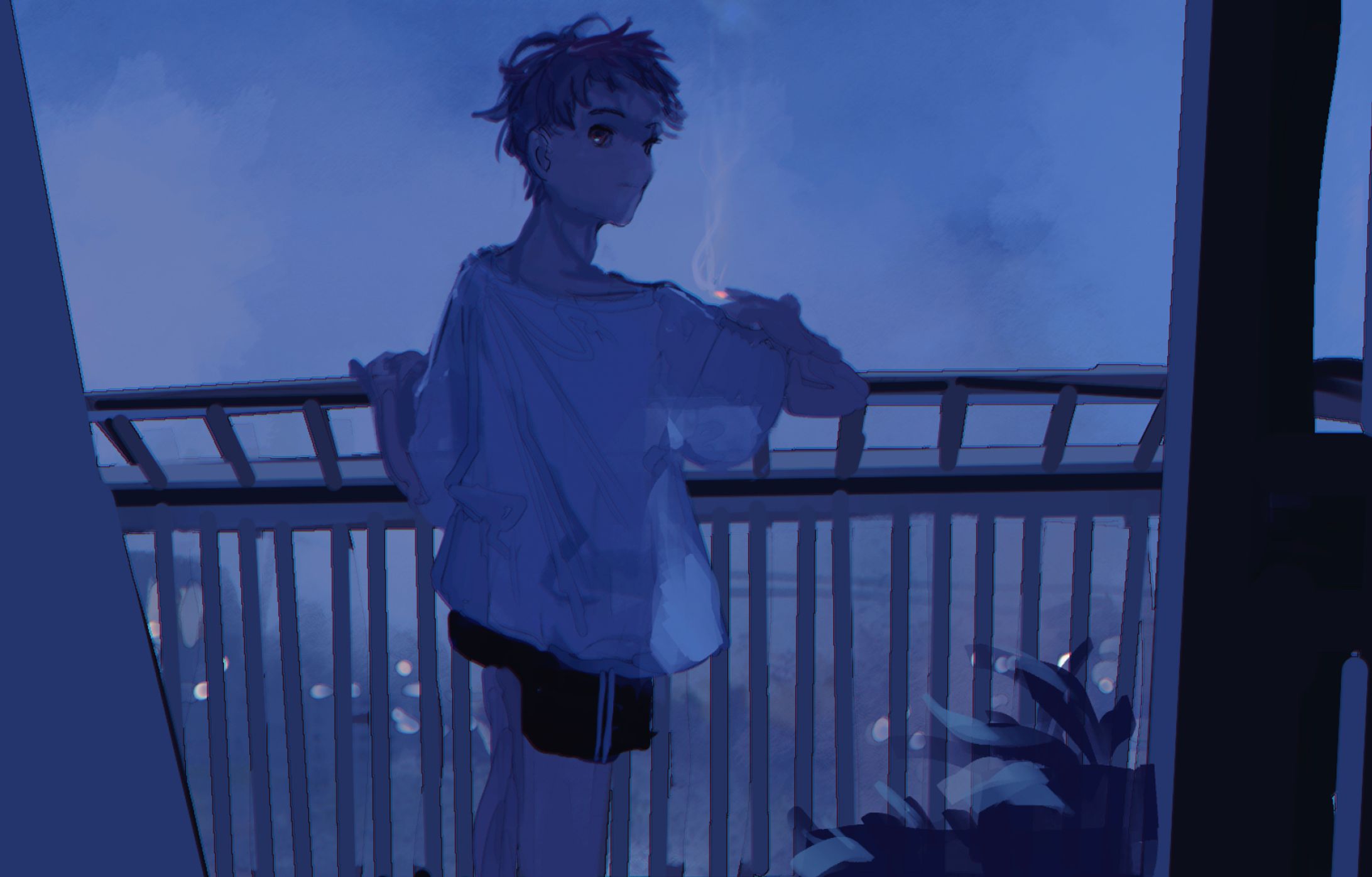 Blue morning-1