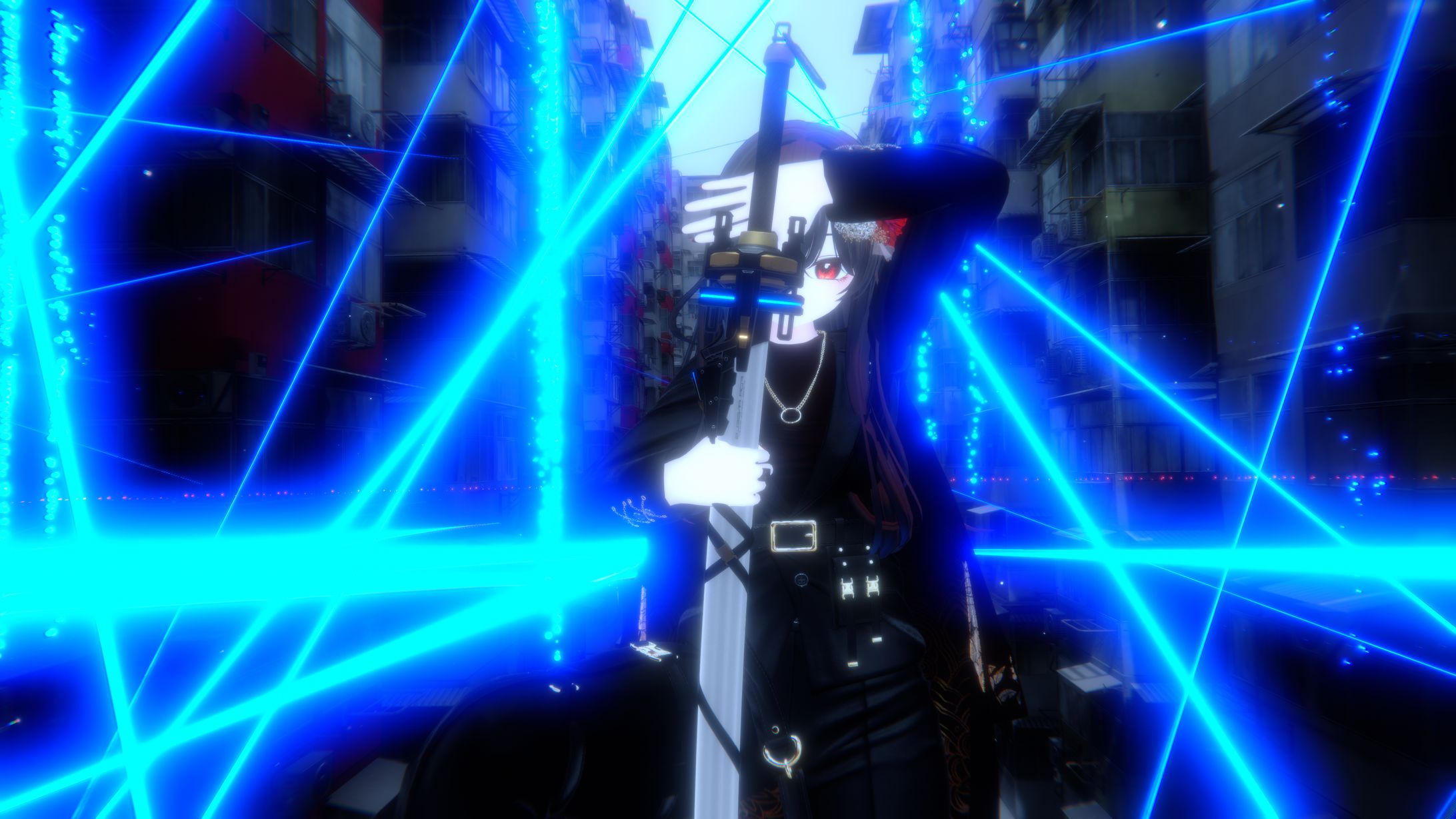 【ギミック付3D武器モデル】千雨-1