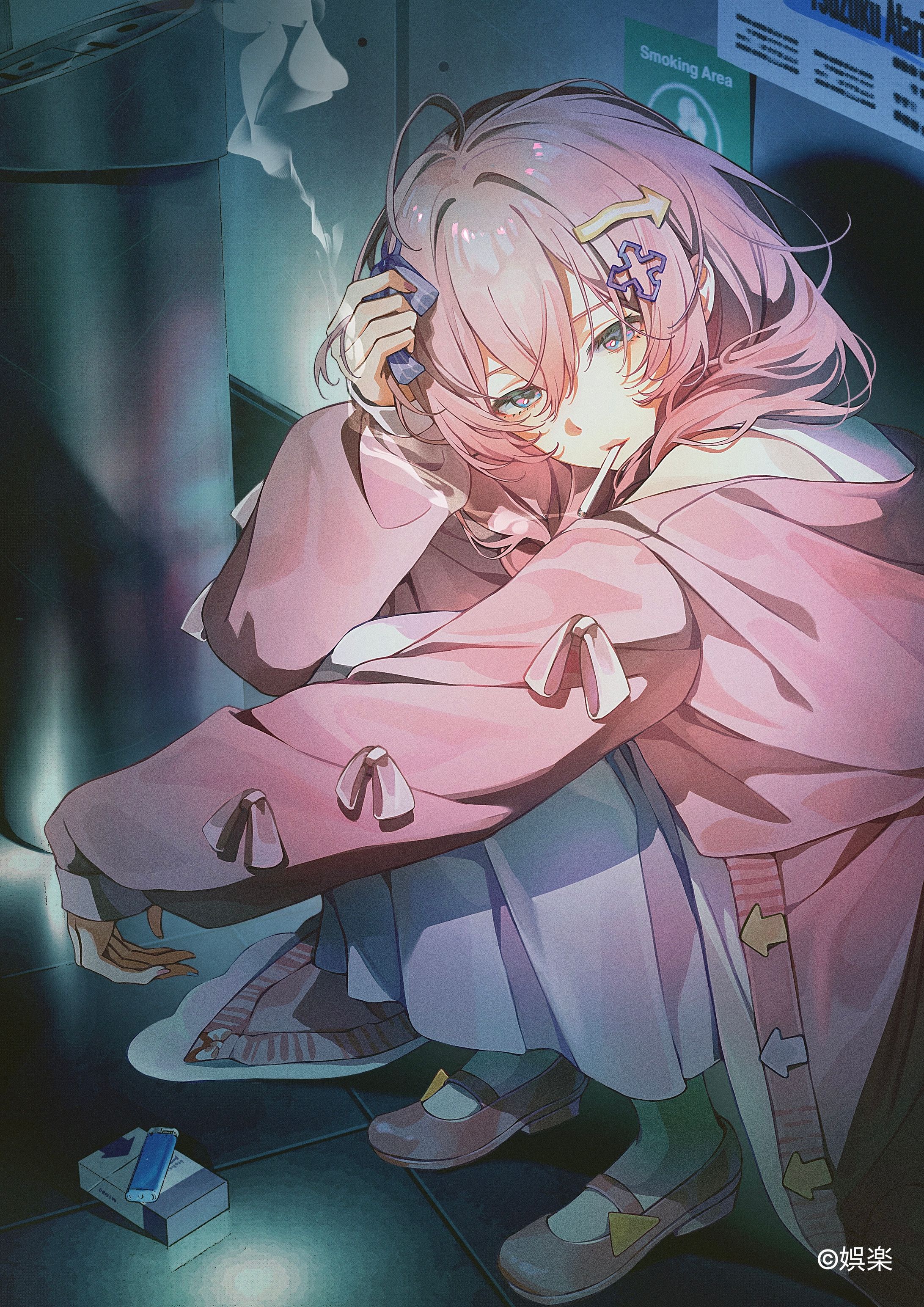株式会社zowieQ様 - 娯楽プロダクション所属 - 「与璃つづく」様 / デビュー告知イラスト-1