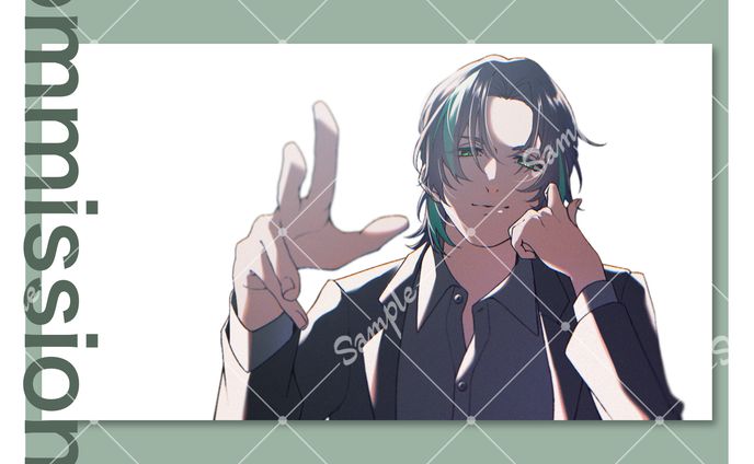 【依頼絵】サムネイル用イラスト