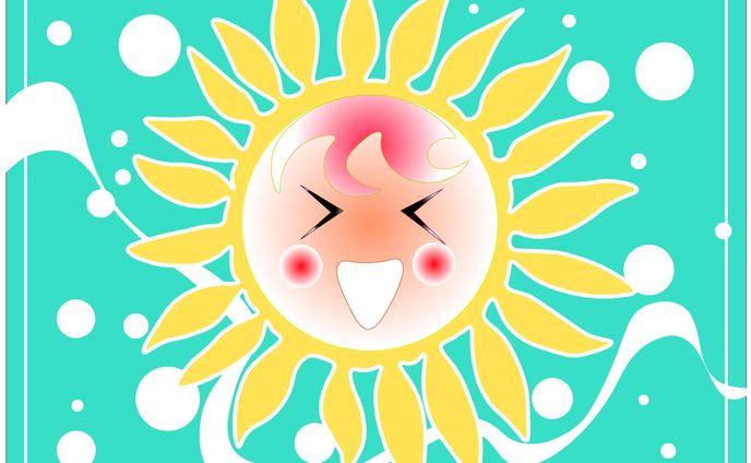 【アイコン用イラスト】ひまわり