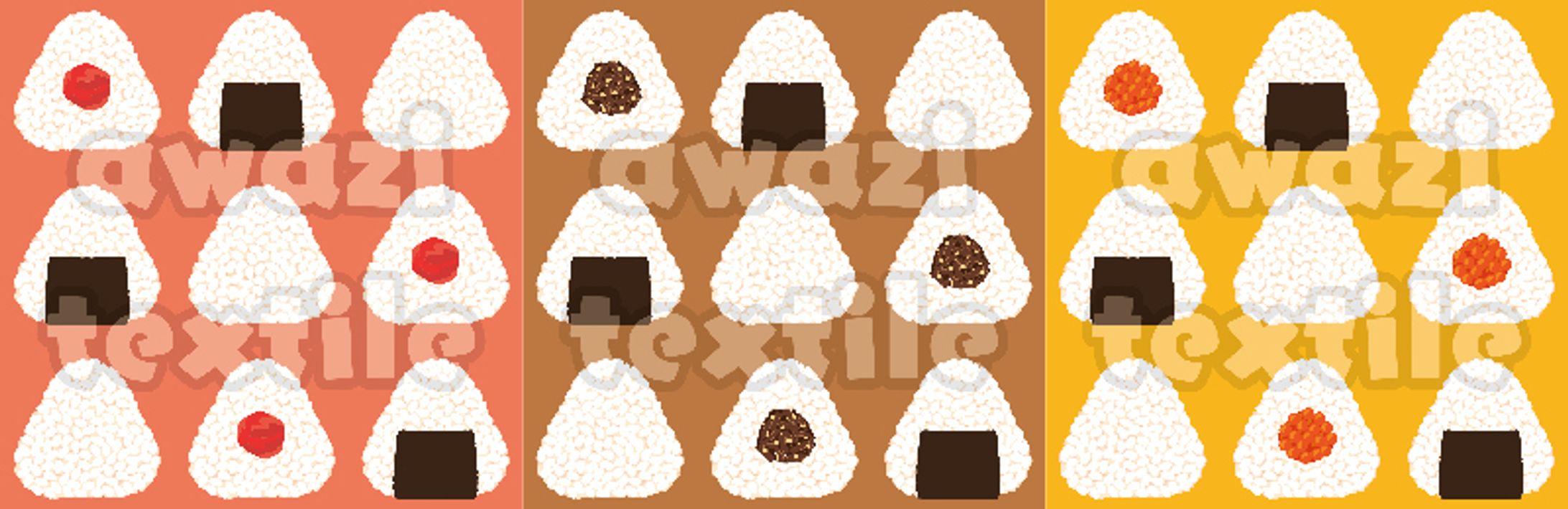 おおきいオニギリ柄-1