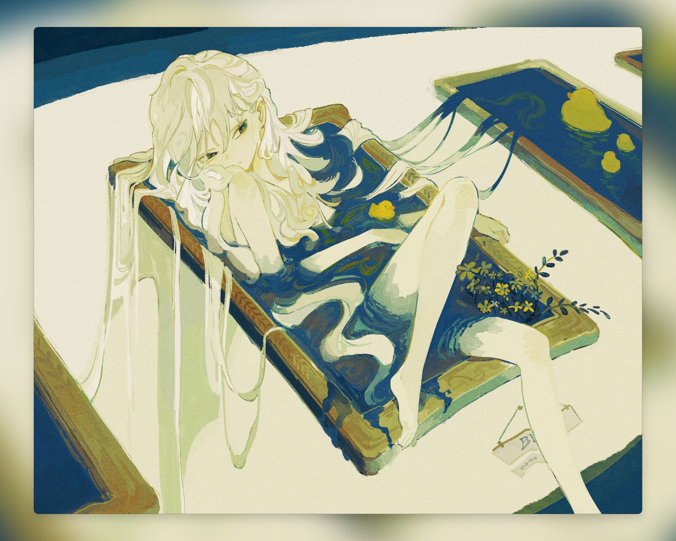 オリジナル作品  黄色い世界観-1