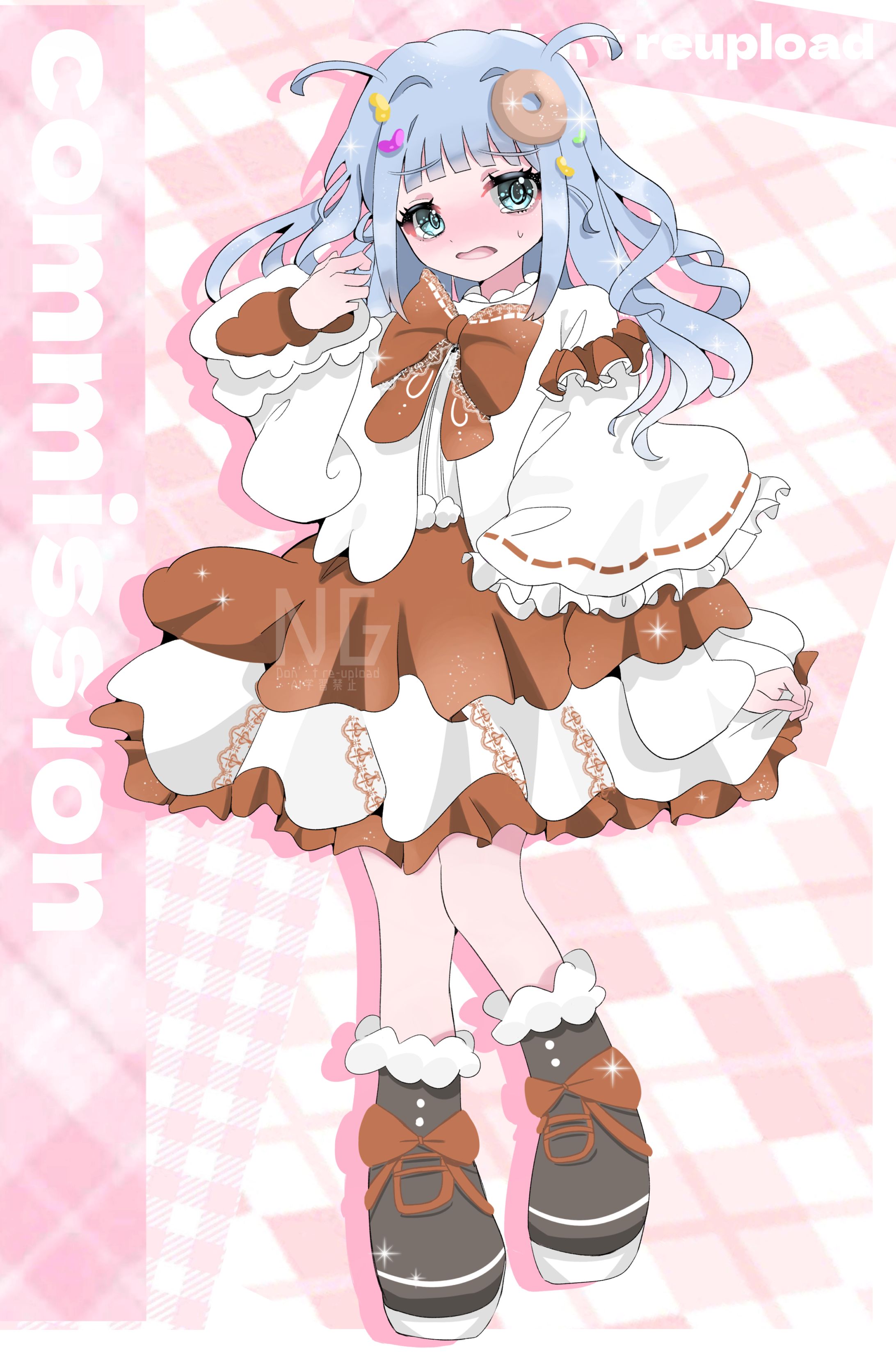 お衣装デザイン　立ち絵制作-1