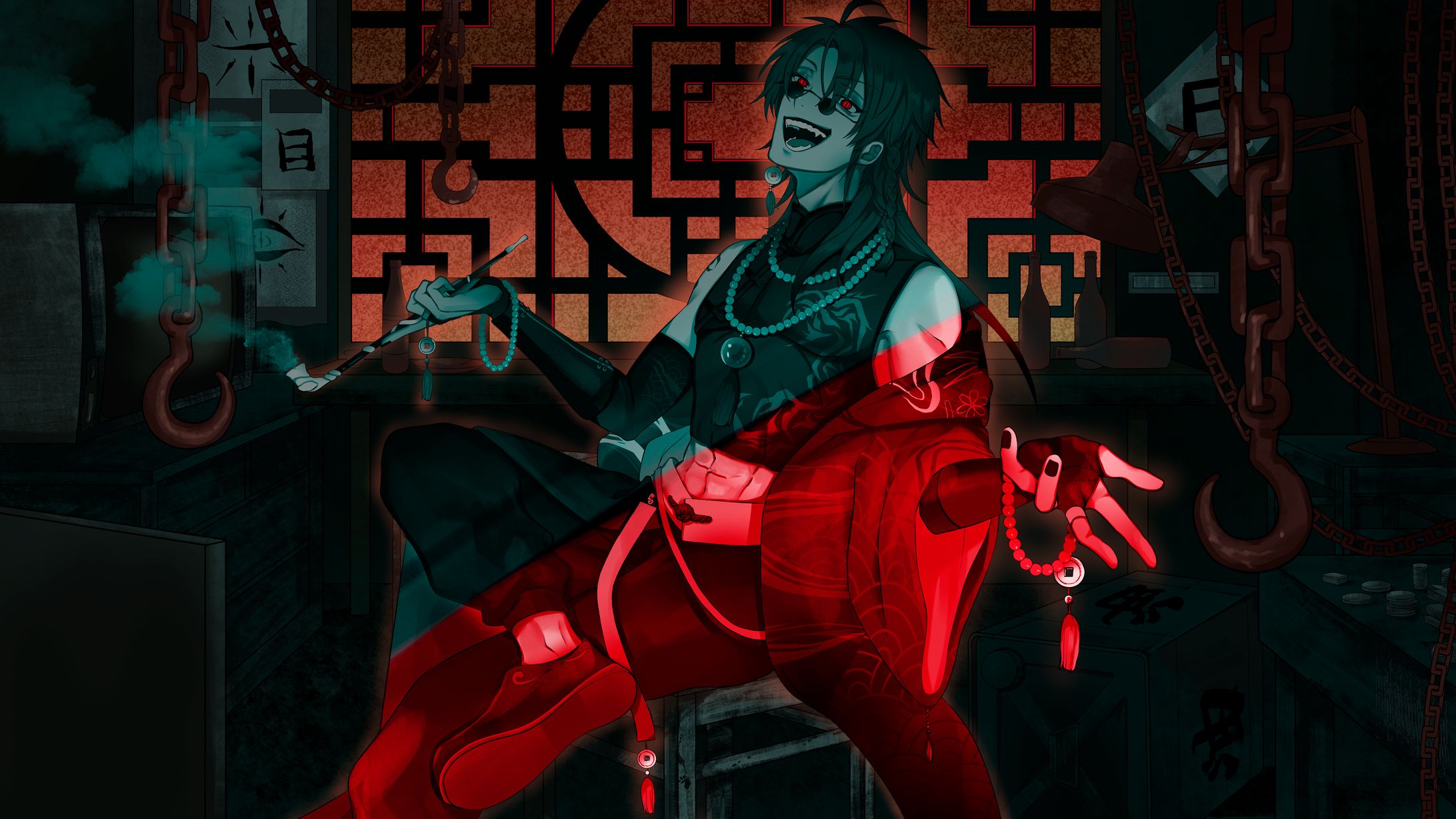 【Works】シャンティ covered by 巳越ハルイチ　MVイラスト-1