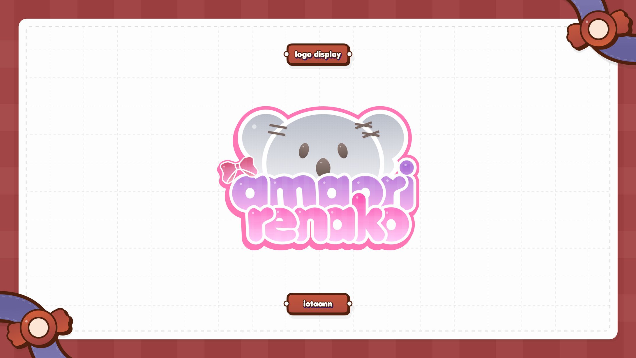Amaori Renako - Vtuber Style Logotype-1