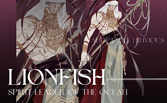 Sold Adoptable - Lionfish Shaman