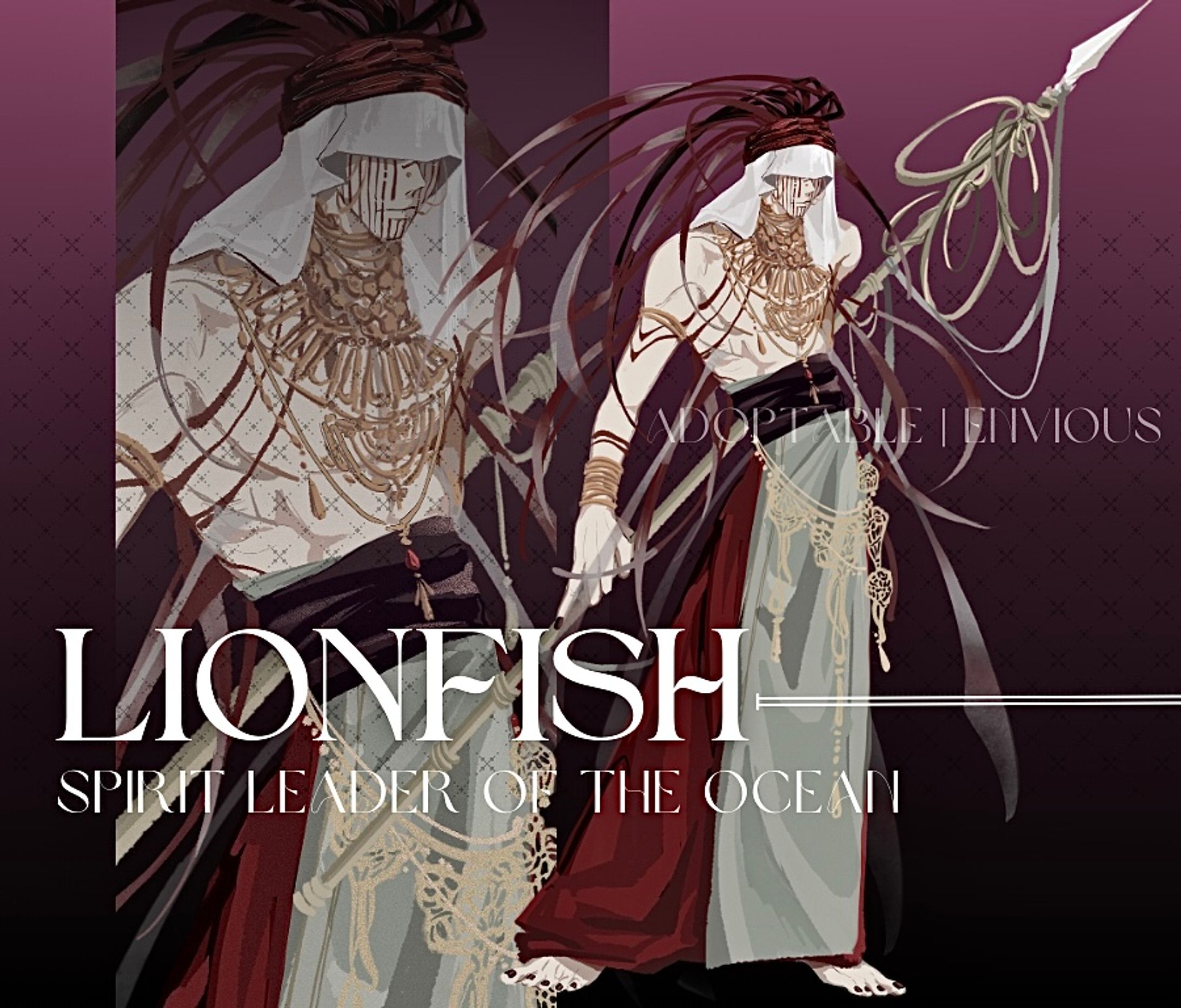 Sold Adoptable - Lionfish Shaman-1