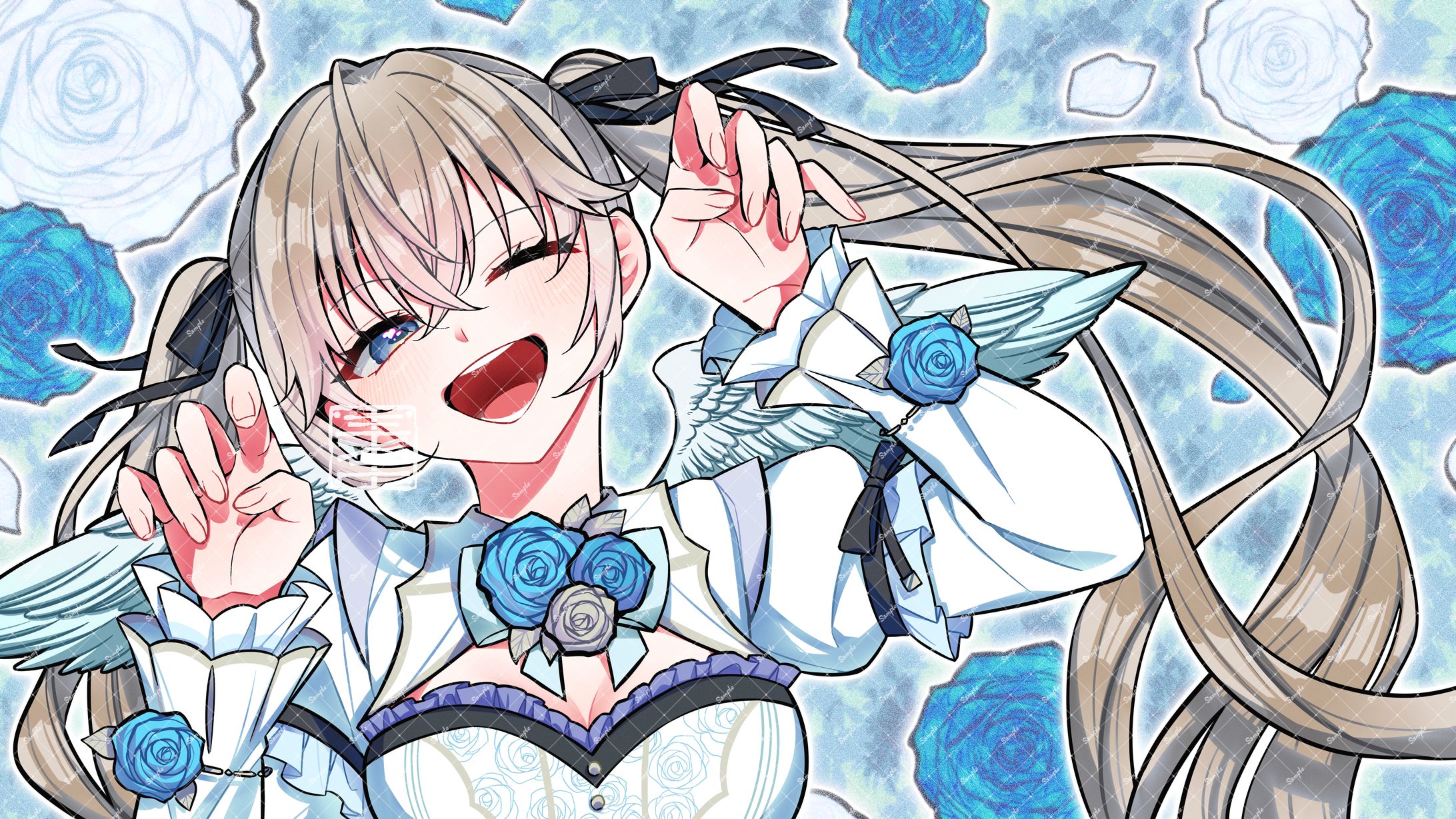 【work】小鳥遊彩稀様【サムネイルイラスト】-1