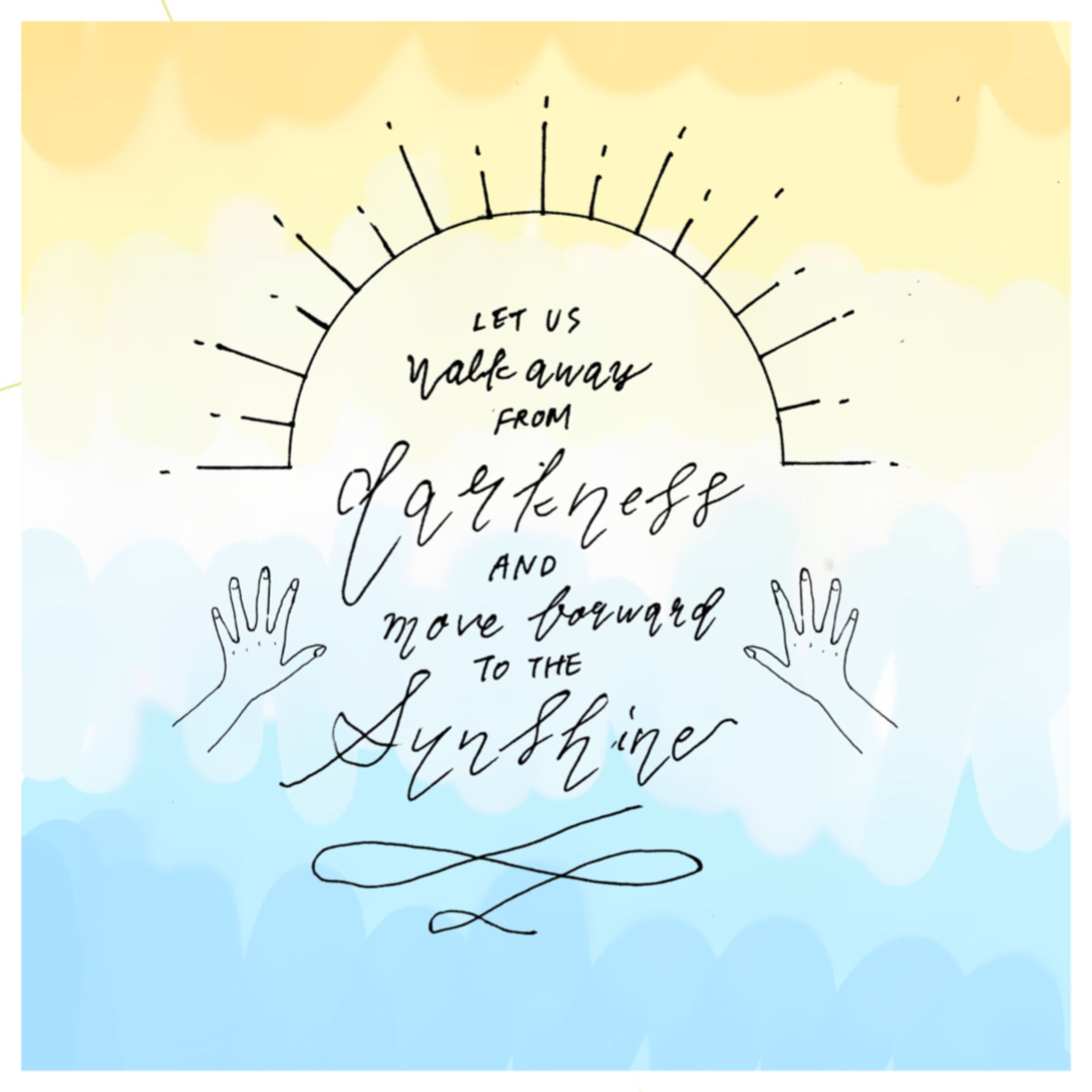 Move forward to the sunshine.  (from Fujii Kaze)-1