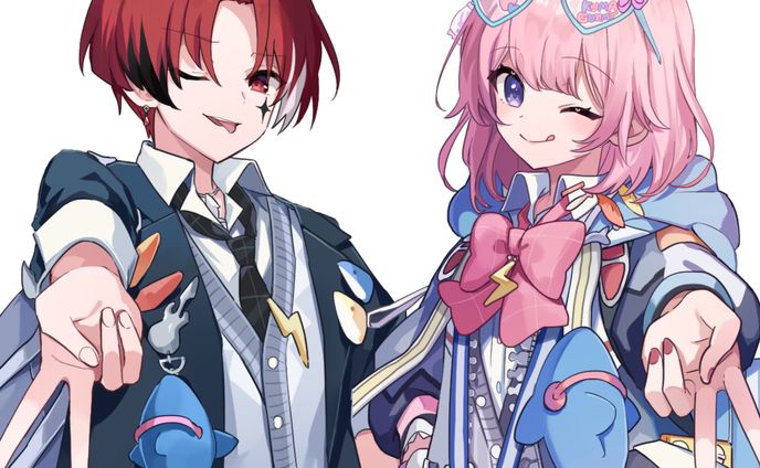 【mirrativ様】イベント賞品用イラスト制作