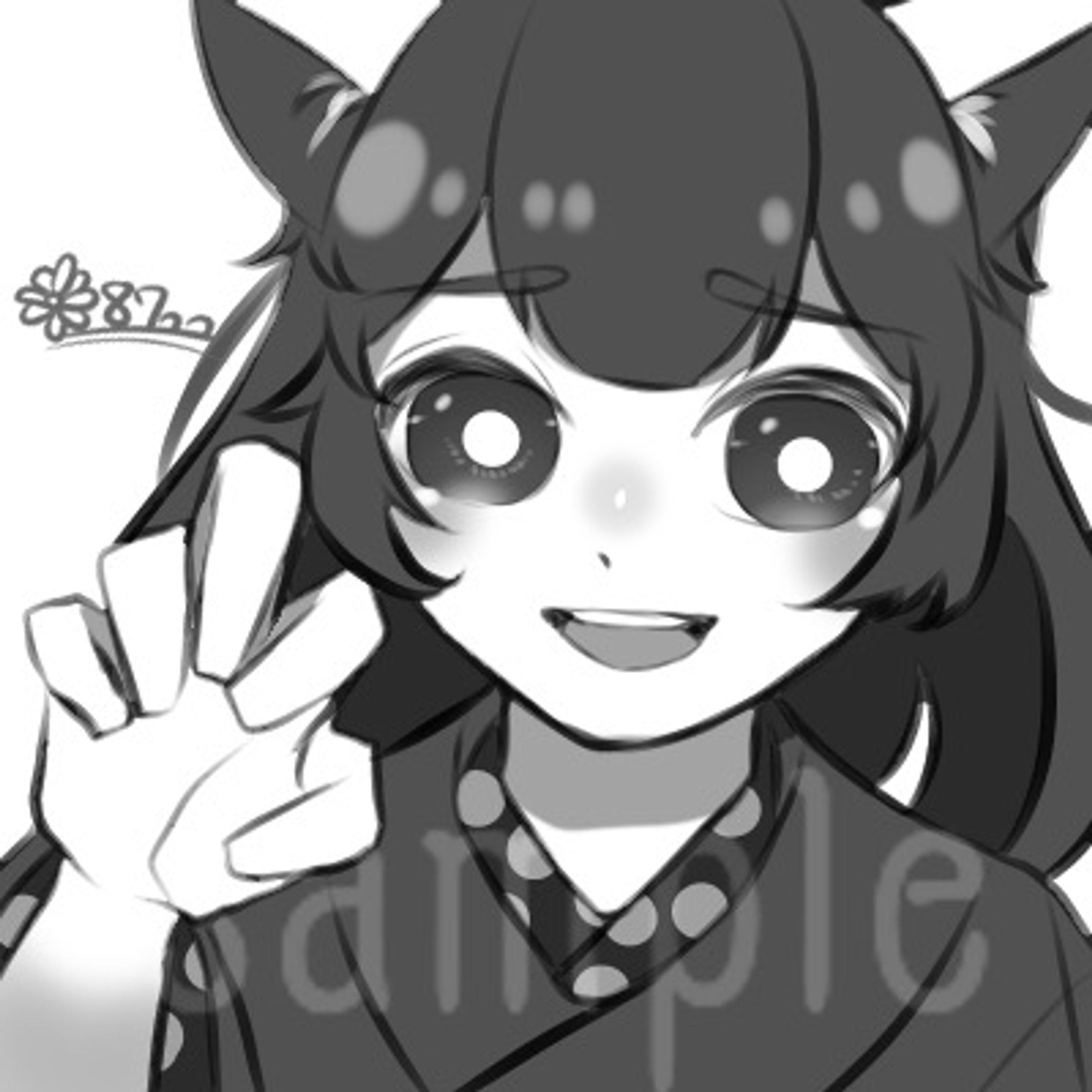 モノクロアイコン(サンプル)-1