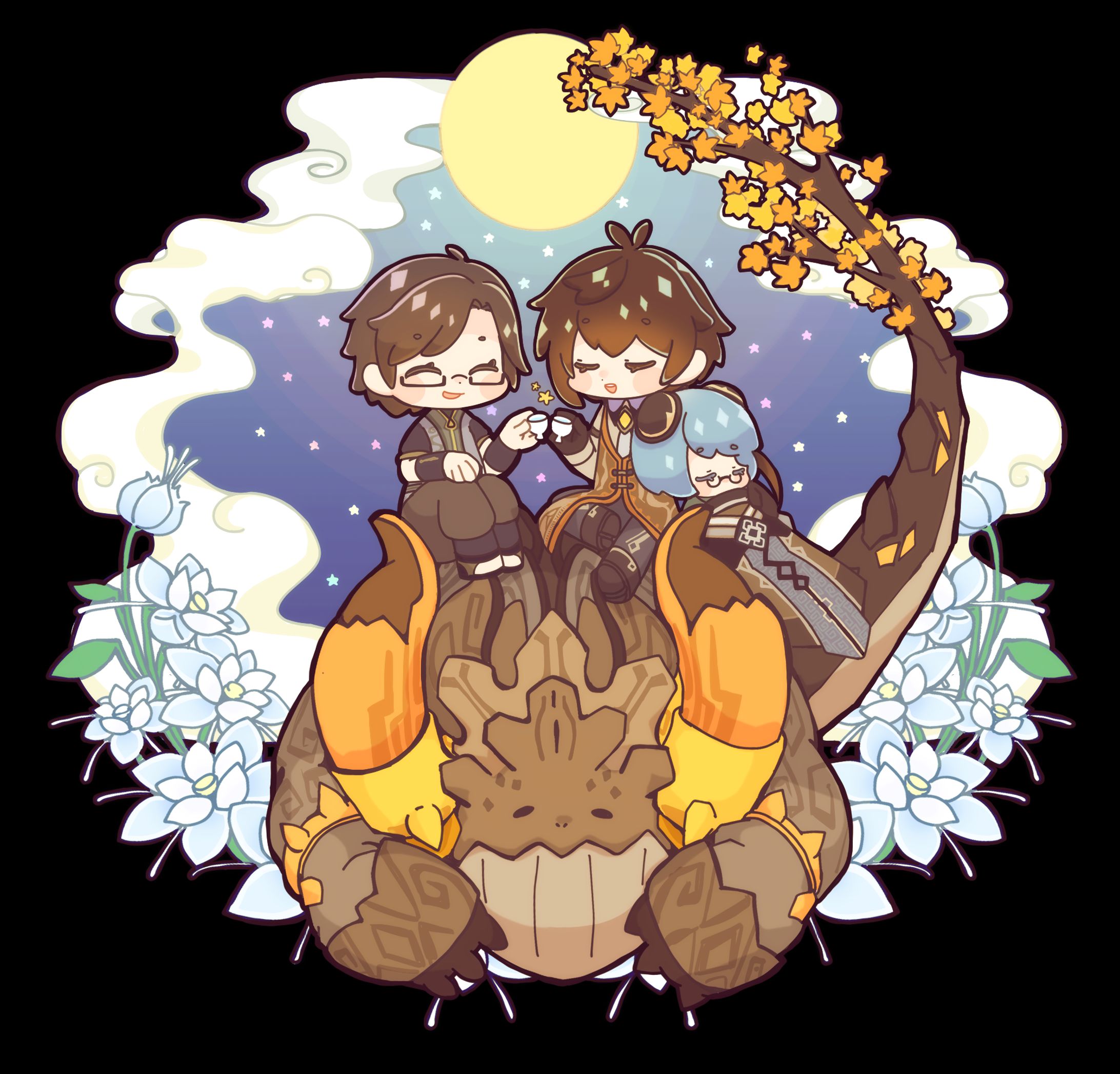 原神　『鍾離イラストコンテスト』-1