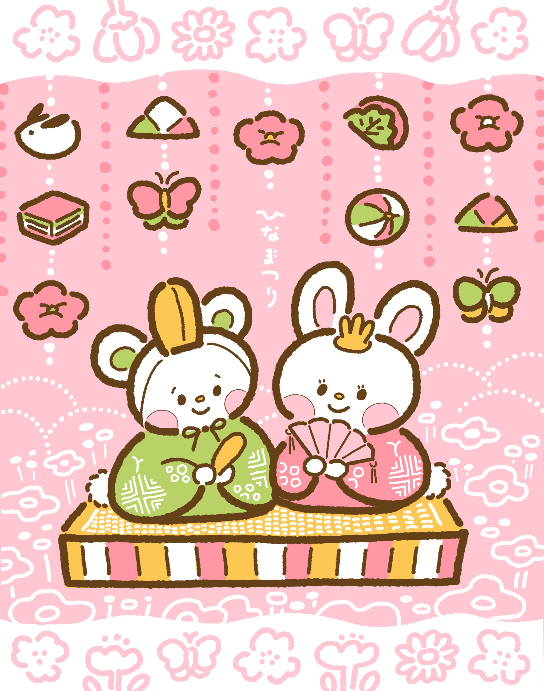 ひなまつり｜イラストレーション-1