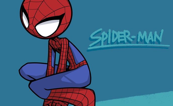 .
スパイダーマン🕷
大好きです💕

#イラスト #デフォルメ #procreateart #spiderman  #スパイダーマン
