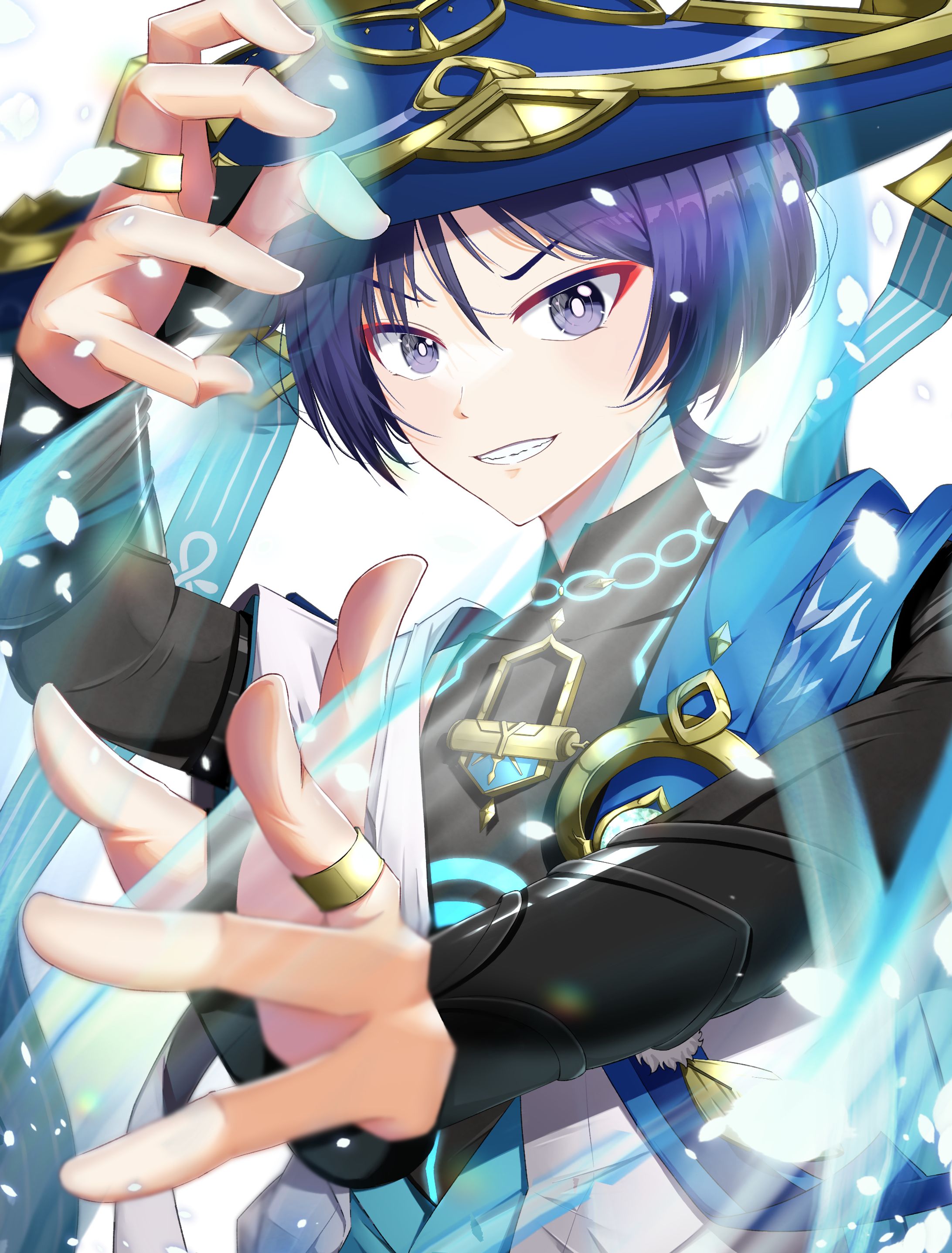 腰上イラスト　エフェクト　原神　二次創作-1
