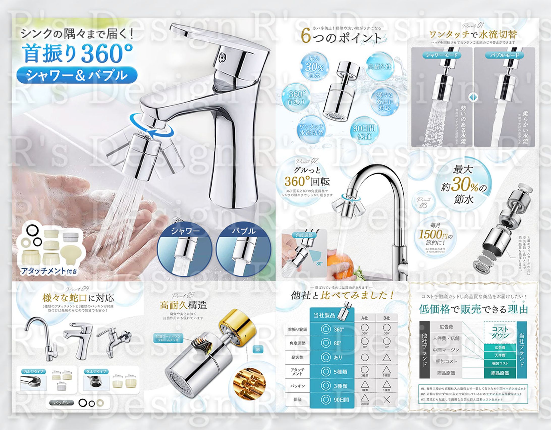 商品画像/蛇口シャワー-1