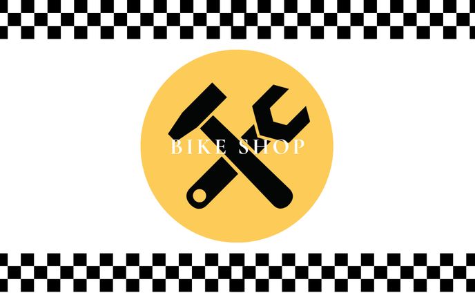 「BIKE SHOP」名刺