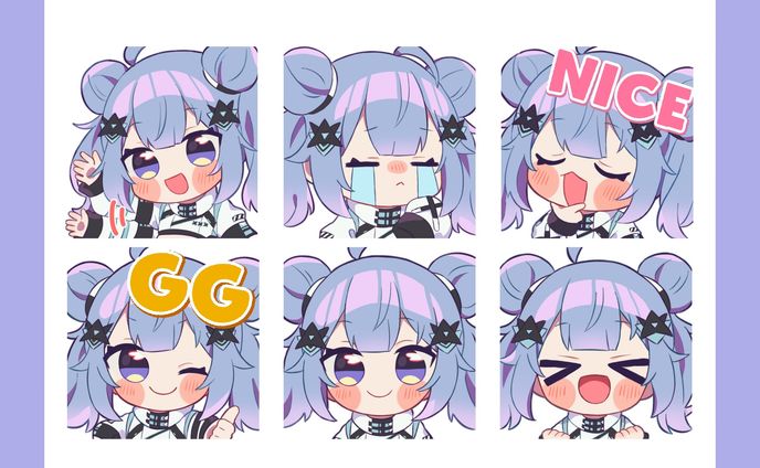 Blast Project 来瀬むと様 スタンプ