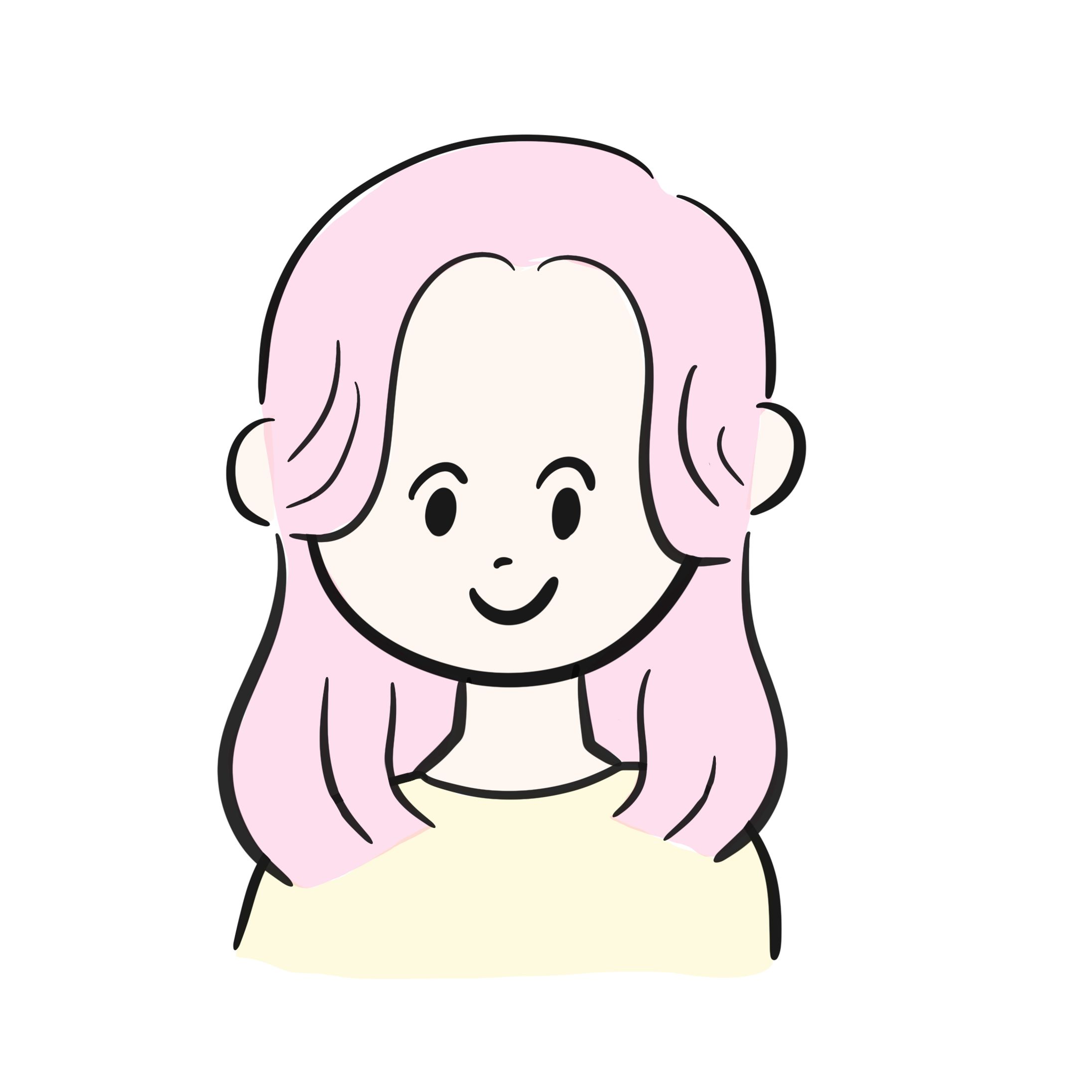 シンプルアイコンイラスト　上半身-1
