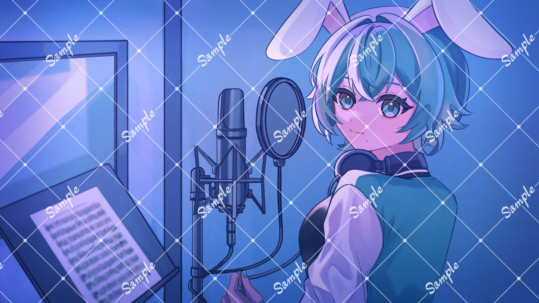 【ご依頼】若草寿兎姫様『一枚絵』イラスト-1