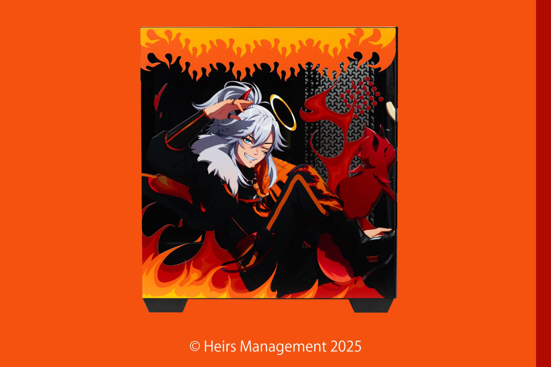 【グッズデザイン】PhoenixX様PCケース-1