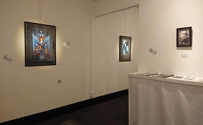 2019年個展「アリと箱」