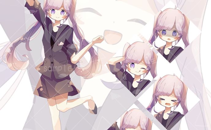 Skebペイ様／TRPG用立ち絵