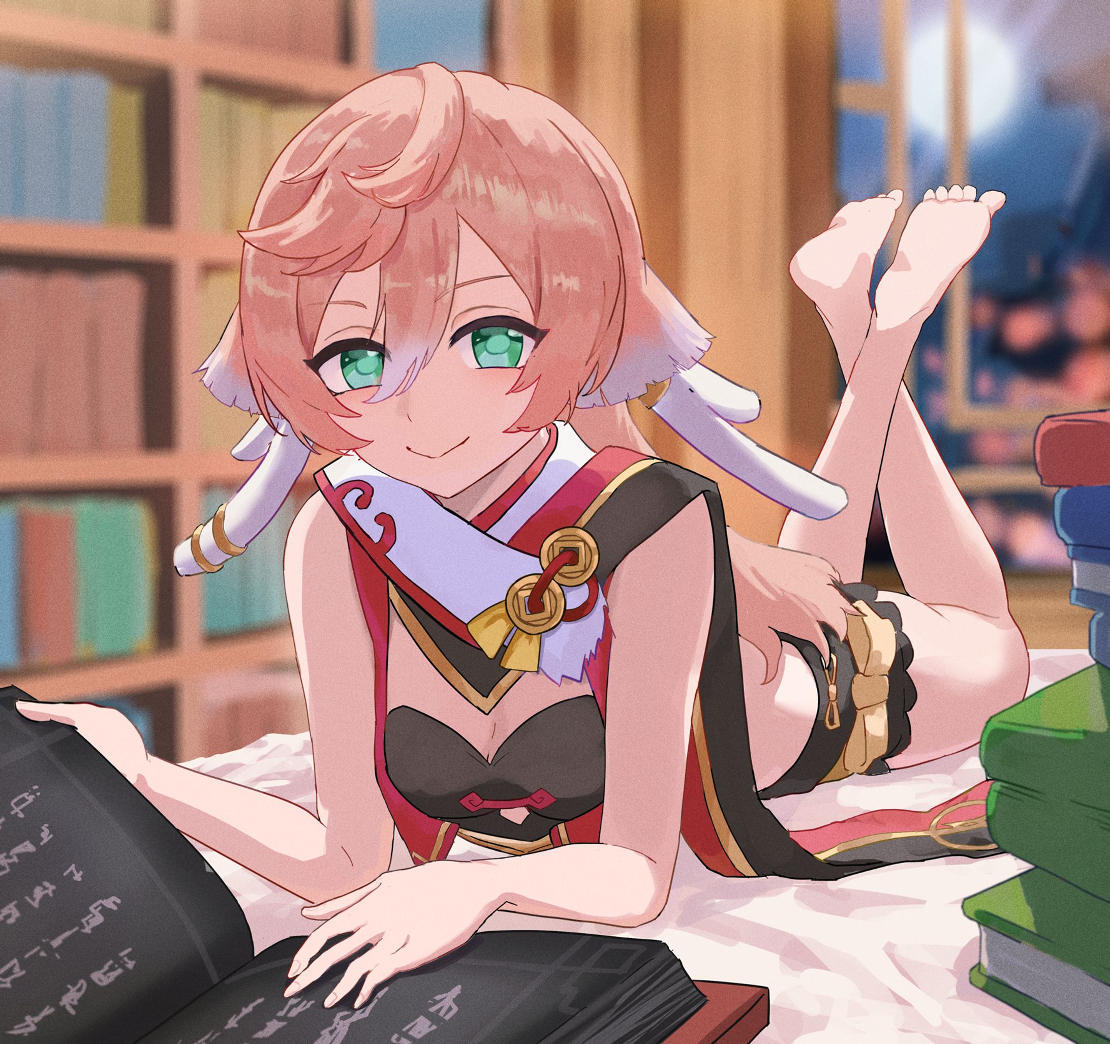 寝ころび読書📚 -1