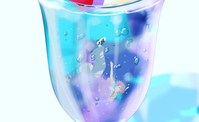 ソーダに沈む