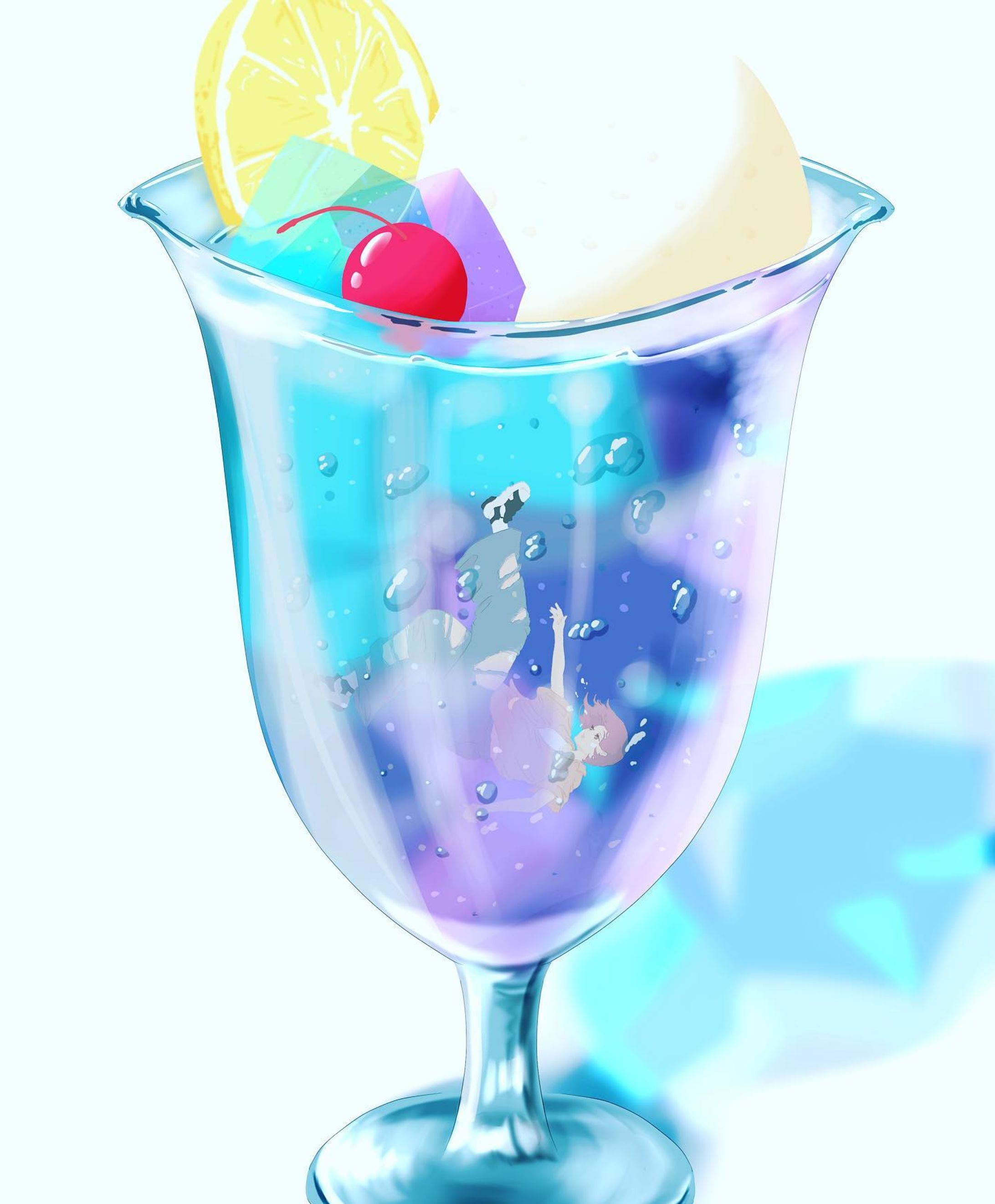 ソーダに沈む-1