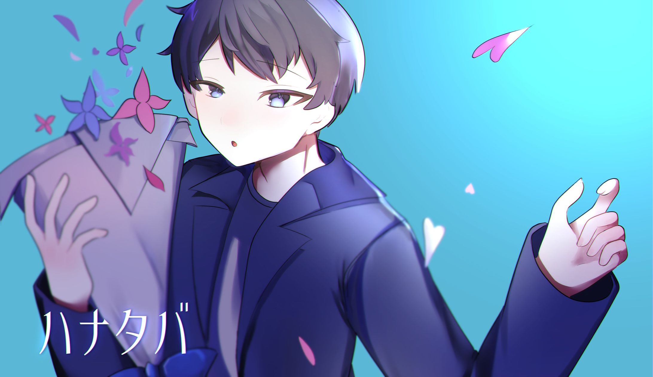 暁月アギト-様【歌ってみた】ハナタバｰイラスト-1