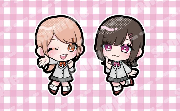 コンカフェさん/告知用イラスト