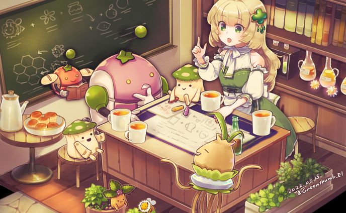 さむね、character design
