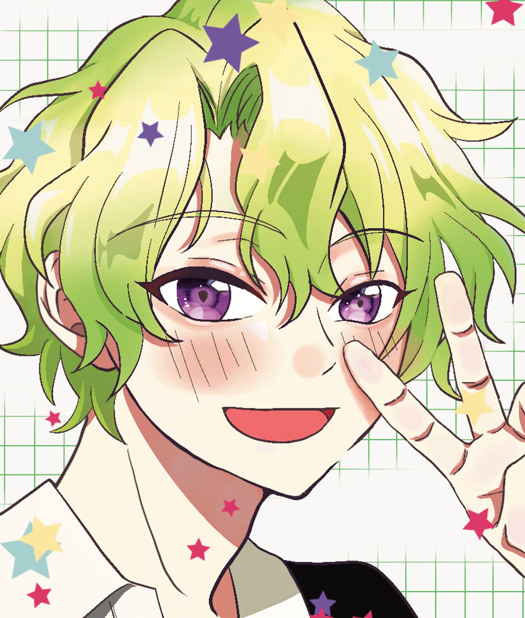 ファンアート【モデル:巴日和　伏見弓弦　影片みか】-1