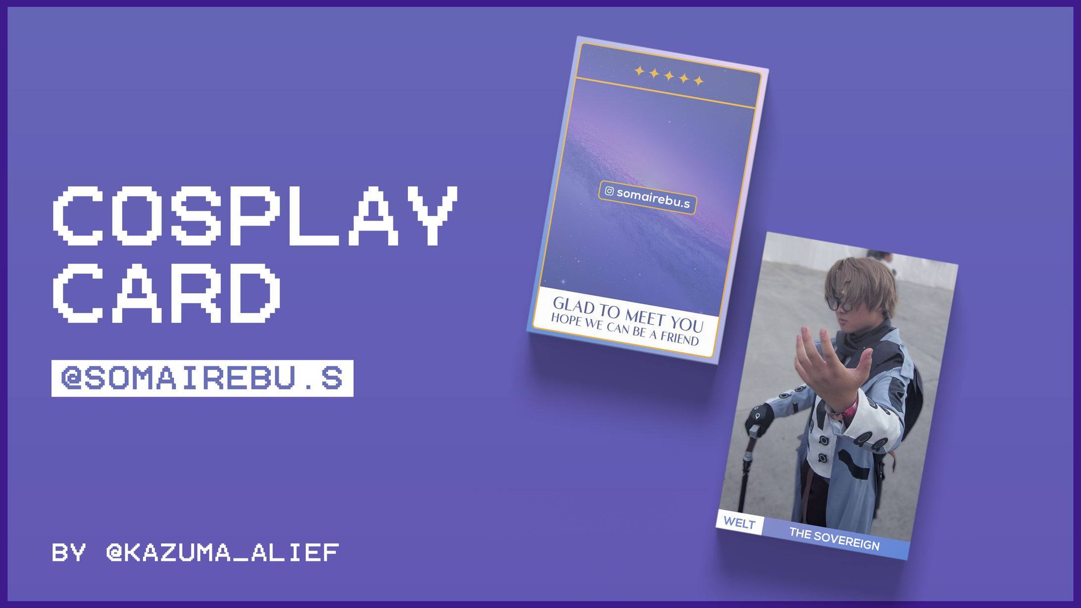Cosplay Card - Welt by@somairebu.s-1