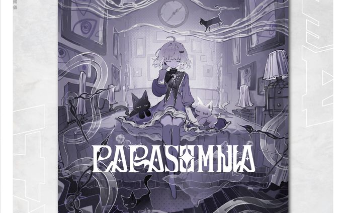 マドロミ 1st Album「PARASOMNIA」ジャケットロゴデザイン
